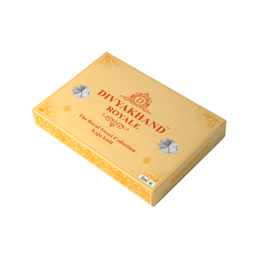 Premium Kaju Katli | 500gm (With Kesar Varq)
