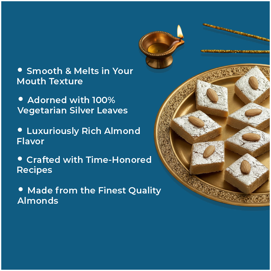 Pure Badam Barfi | 500gm