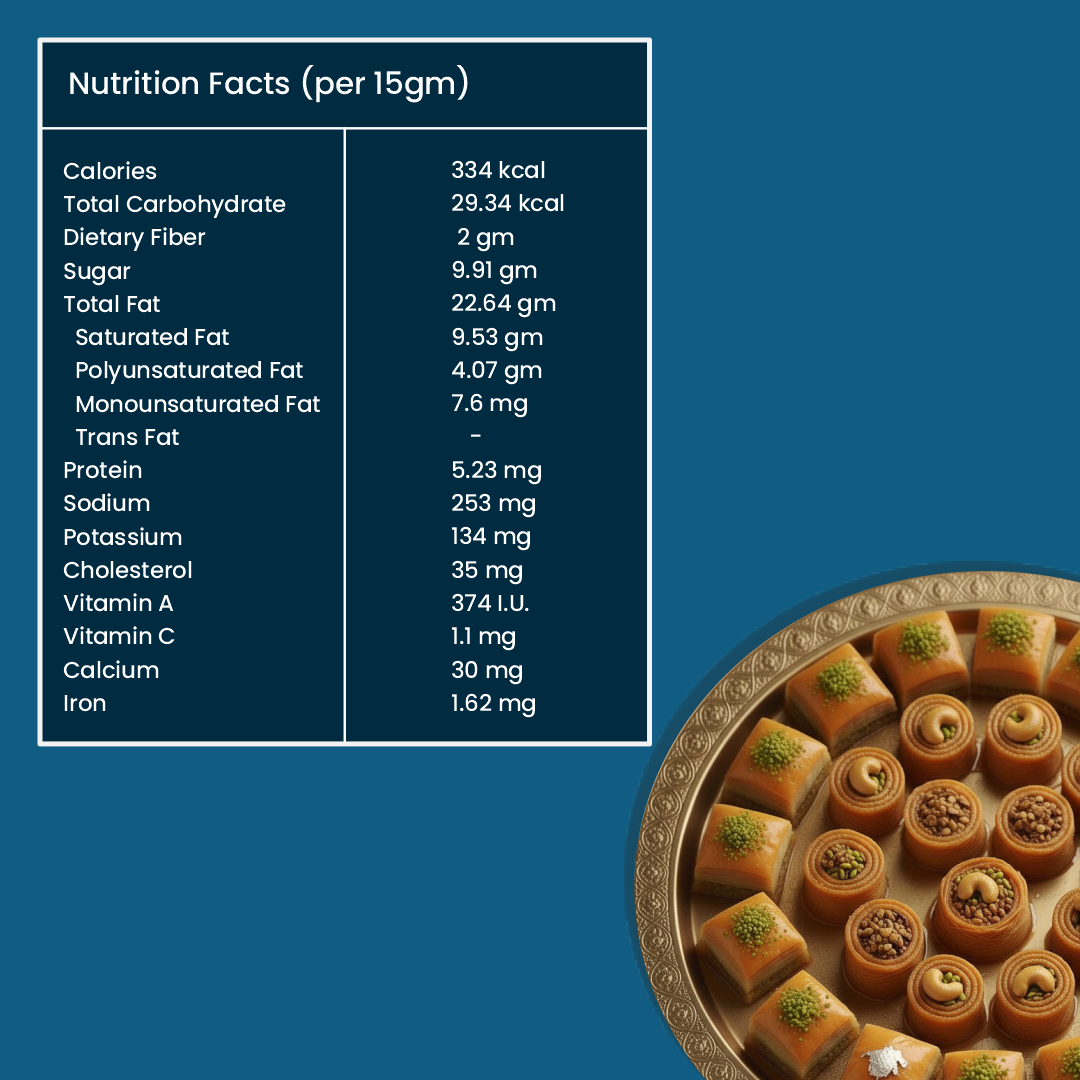 Shahi Baklawa Box | 800gm